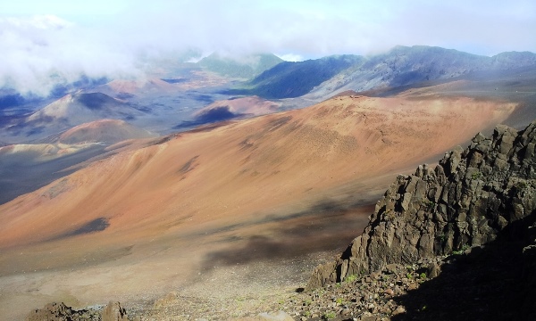 Crater view - right